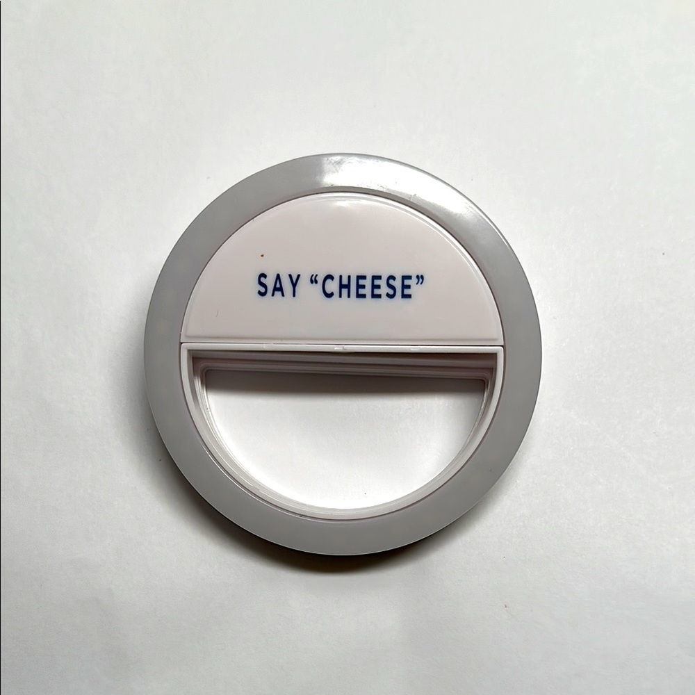 “Say Cheese” Phone Clip On Selfie Ring Light